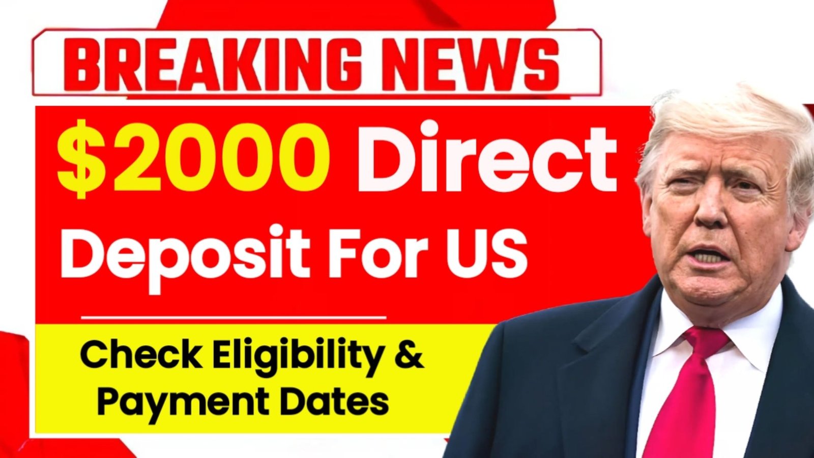 $2000 Direct Deposit For US Citizens in August 2025 Eligibility Payment Dates irs instructions
