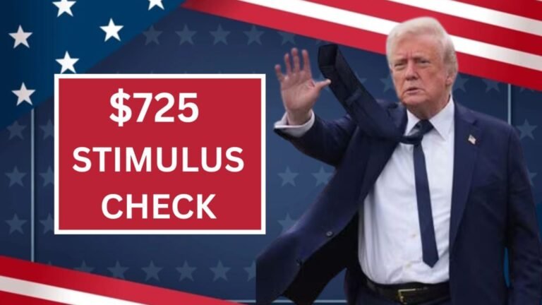 $725 stimulus payment in September
