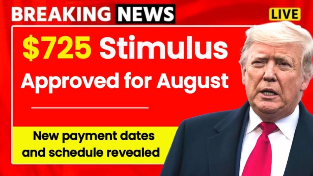 $725 Stimulus Approved