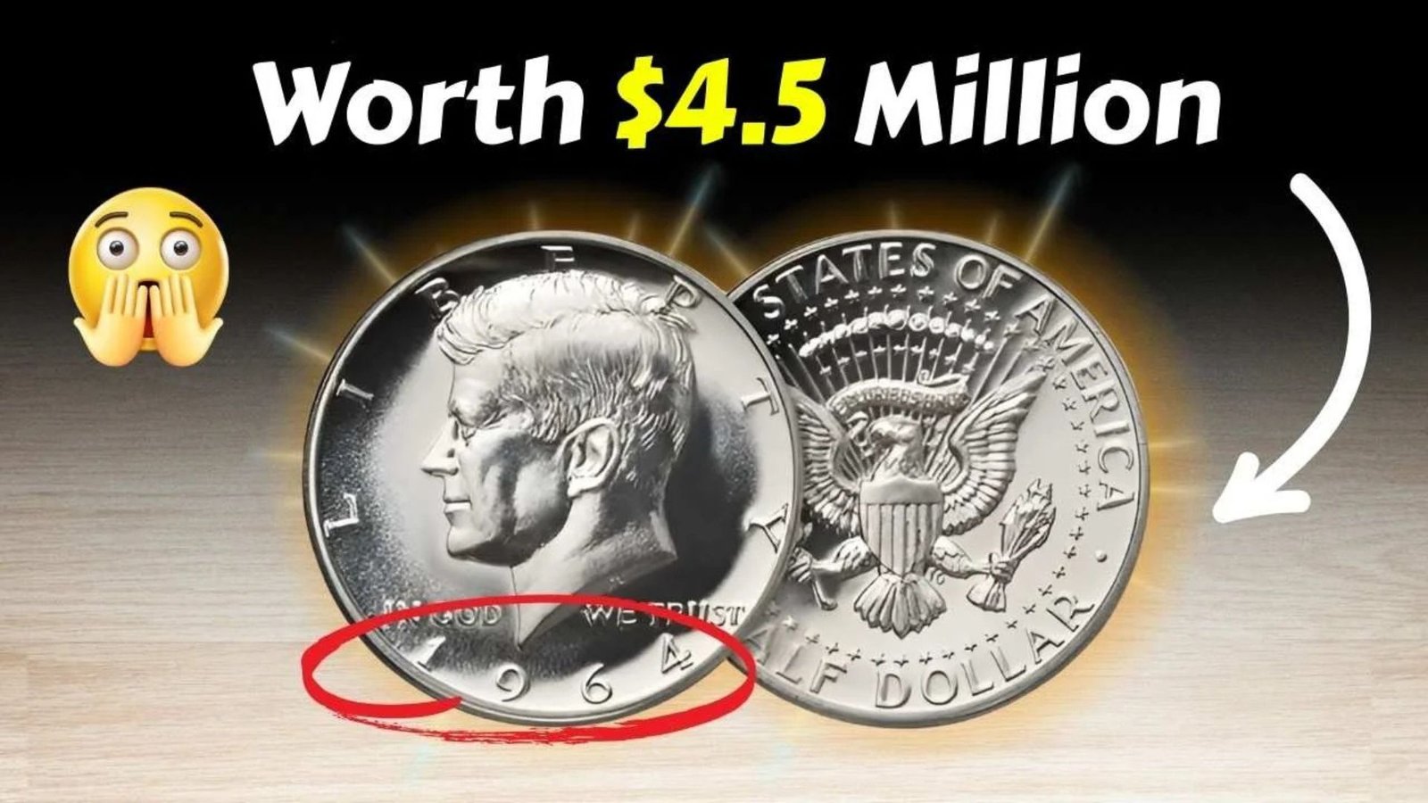 Rare 1964 Kennedy Half Dollar Could Make You a Millionaire